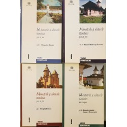 Manastirile si schiturile Romaniei pas cu pas (Vol. 1, 2, 3, 4) - Vasile Dumitrache