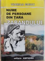 Nume de persoane din Tara Zarandului - Viorica Goicu