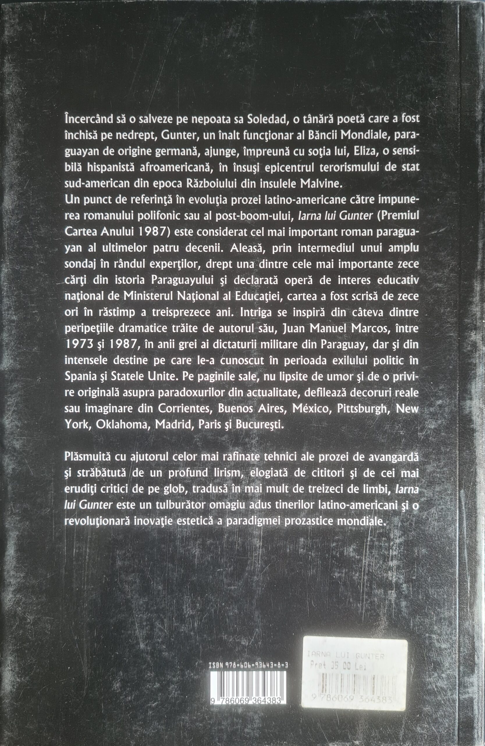 Iarna lui Gunter - Juan Manuel Marcos