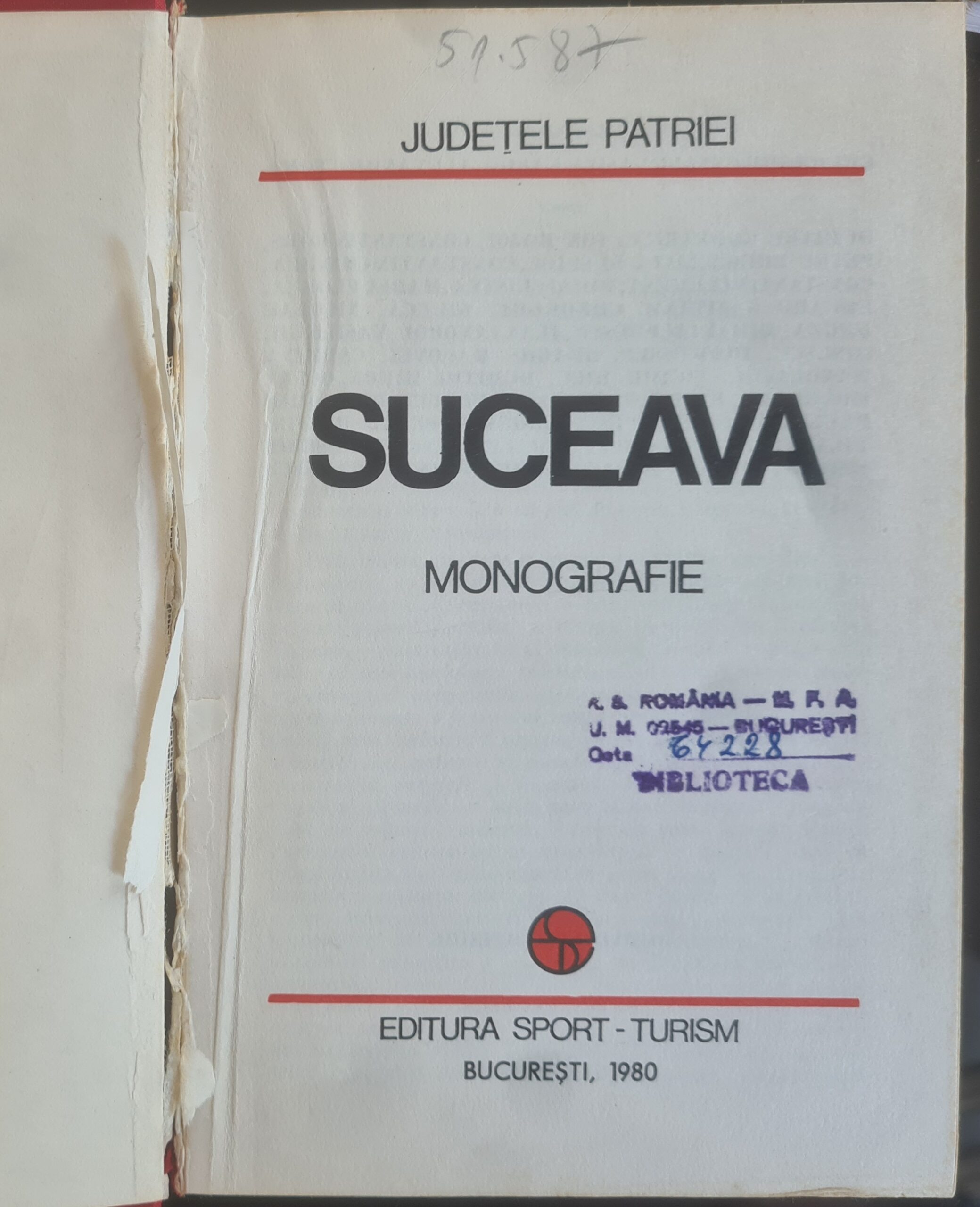 SUCEAVA. Monografie (Judetele Patriei)
