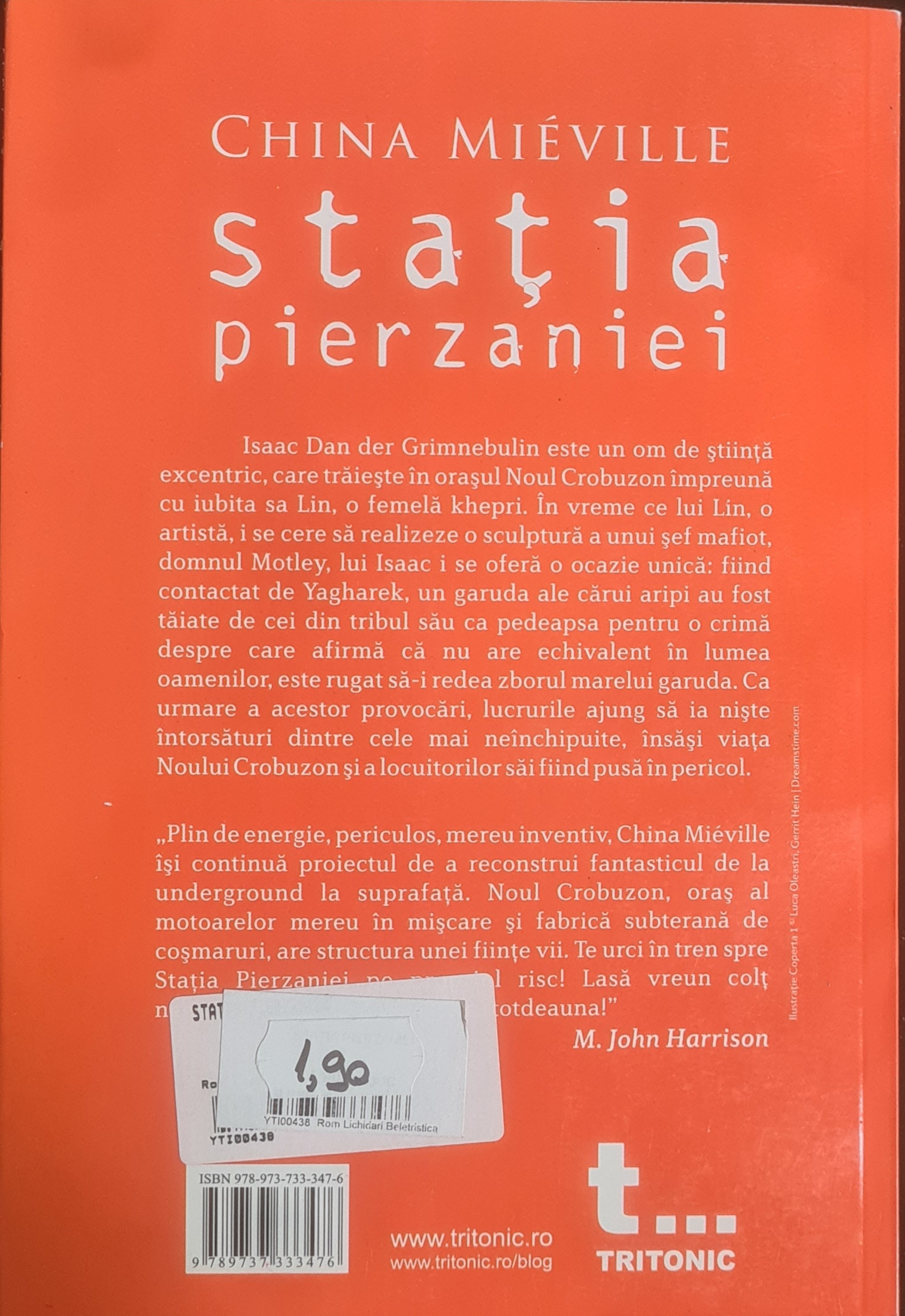 Statia Pierzaniei - China Mieville